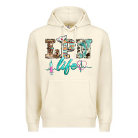Sandshell western nurse lpn  life Premium Hoodie - BarkalooDesign