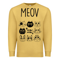 Antique Gold Meow Premium Sweatshirt - Bettercallsaul