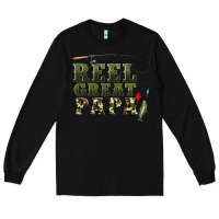 Black reel great papa Long Sleeve Tee - Artiststas
