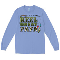 Colony Blue reel great papa Long Sleeve Tee - Artiststas