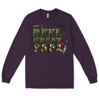 Plum reel great papa Long Sleeve Tee - Artiststas
