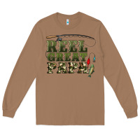 Toasted Coconut reel great papa Long Sleeve Tee - Artiststas