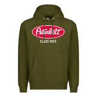Army Green peterbilt class pays, peterbilt class pays art, peterbilt class pays w Premium Hoodie - baoMotion