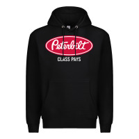 Black peterbilt class pays, peterbilt class pays art, peterbilt class pays w Premium Hoodie - baoMotion