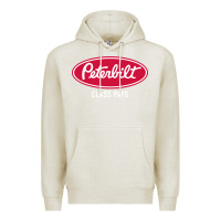 Oatmeal Heather peterbilt class pays, peterbilt class pays art, peterbilt class pays w Premium Hoodie - baoMotion