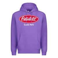 Purple peterbilt class pays, peterbilt class pays art, peterbilt class pays w Premium Hoodie - baoMotion