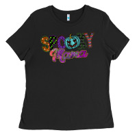 Black spooky mama Ladies Tee - SublimationCraftShop