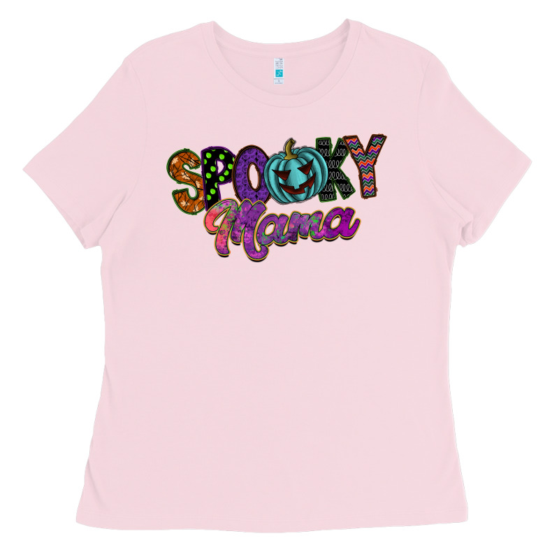 Spooky Mama Ladies Tee by SublimationCraftShop | Teevron