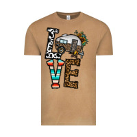 Vintage Camel love caravan Vintage Tee - CowhideDigitalArt