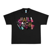 Black Nail Tech Life Urban Heavy Tee - LillyAllenDesigns