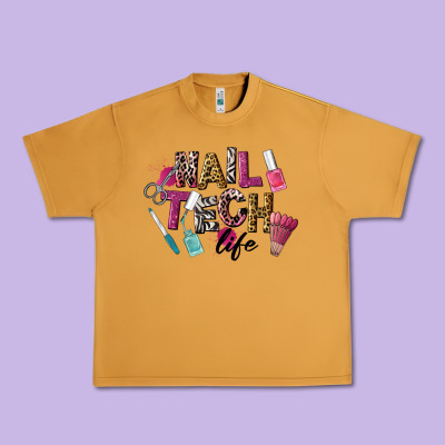 Nail Tech Life Urban Heavy Tee Designed By Lillyallendesigns