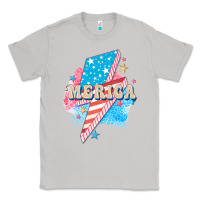 Moon Dust Merica leopard lightning bolt Classic Tee - FaDigitalArtStudio