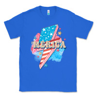 True Royal Merica leopard lightning bolt Classic Tee - FaDigitalArtStudio