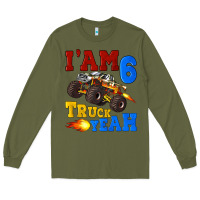 Army Green i'am six truck yeah Long Sleeve Tee - Artiststas