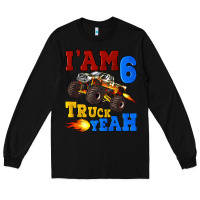 Black i'am six truck yeah Long Sleeve Tee - Artiststas