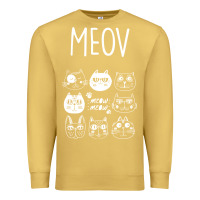 Antique Gold Meow Premium Sweatshirt - Bettercallsaul