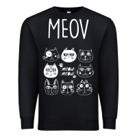 Black Meow Premium Sweatshirt - Bettercallsaul