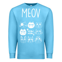 Ocean Blue Meow Premium Sweatshirt - Bettercallsaul