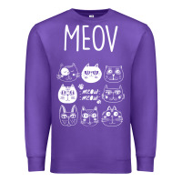 Purple Meow Premium Sweatshirt - Bettercallsaul