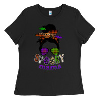 Black spooky mama Ladies Tee - SublimationCraftShop