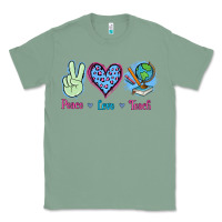 Sage Peace Love Teach Classic Tee - Jasminsmagicworld