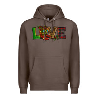 Coffee Christmas boots love Premium Hoodie - RanaPortraitStore