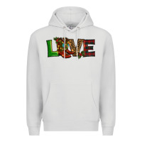 Dove Grey Christmas boots love Premium Hoodie - RanaPortraitStore