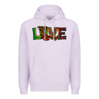 Lilac Christmas boots love Premium Hoodie - RanaPortraitStore