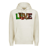 Oatmeal Heather Christmas boots love Premium Hoodie - RanaPortraitStore