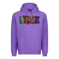 Purple Christmas boots love Premium Hoodie - RanaPortraitStore