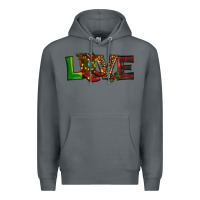 Rock Christmas boots love Premium Hoodie - RanaPortraitStore