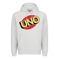 Dove Grey UNO Card Game Premium Hoodie - baoMotion