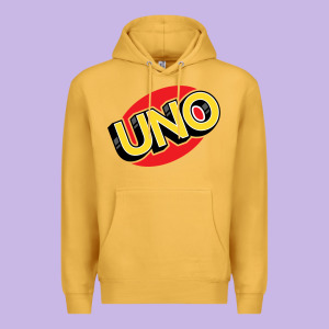 Uno Card Game Premium Hoodie Designed By Baomotion