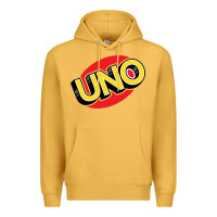 Mustard UNO Card Game Premium Hoodie - baoMotion