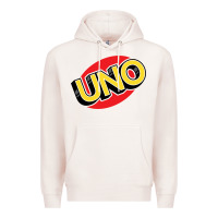 Pale Pink UNO Card Game Premium Hoodie - baoMotion