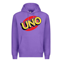 Purple UNO Card Game Premium Hoodie - baoMotion