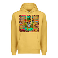 Antique Gold cinco de mayo sombrero skull Premium Hoodie - BarkalooDesign