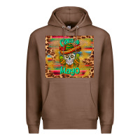Chestnut cinco de mayo sombrero skull Premium Hoodie - BarkalooDesign
