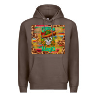 Coffee cinco de mayo sombrero skull Premium Hoodie - BarkalooDesign