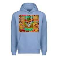 Colony Blue cinco de mayo sombrero skull Premium Hoodie - BarkalooDesign