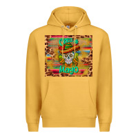 Mustard cinco de mayo sombrero skull Premium Hoodie - BarkalooDesign
