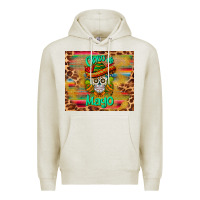 Oatmeal Heather cinco de mayo sombrero skull Premium Hoodie - BarkalooDesign