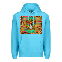 Ocean Blue cinco de mayo sombrero skull Premium Hoodie - BarkalooDesign