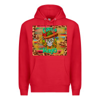 Red cinco de mayo sombrero skull Premium Hoodie - BarkalooDesign