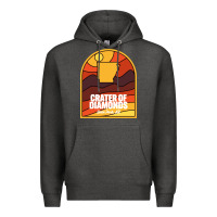Charcoal Heather crater of diamonds state park arkansas Premium Hoodie - baoMotion