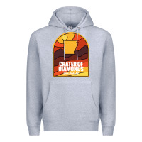 Heather Grey crater of diamonds state park arkansas Premium Hoodie - baoMotion