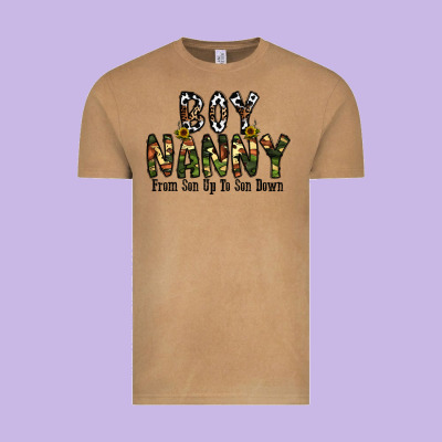 Boy Nanny From Son Up To Son Down Vintage Tee Designed By Cowhidedigitalart
