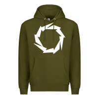 Army Green Fountain Boats Premium Hoodie - baoMotion