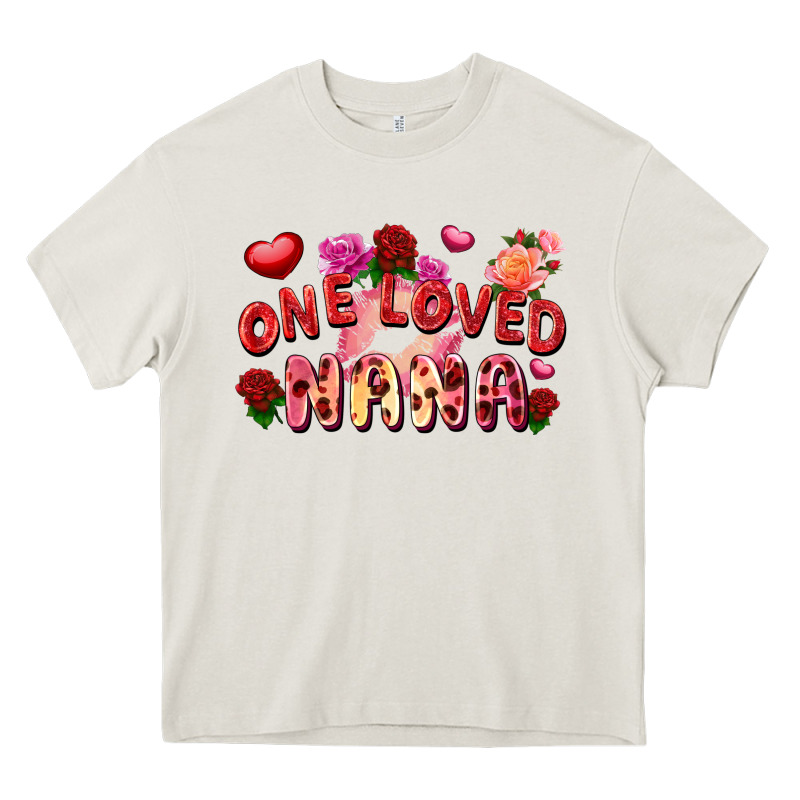 One Loved Nana Heavy Core Tee by FaDigitalArtStudio | Teevron