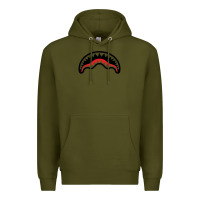 Army Green Hype Shark Premium Hoodie - baoMotion